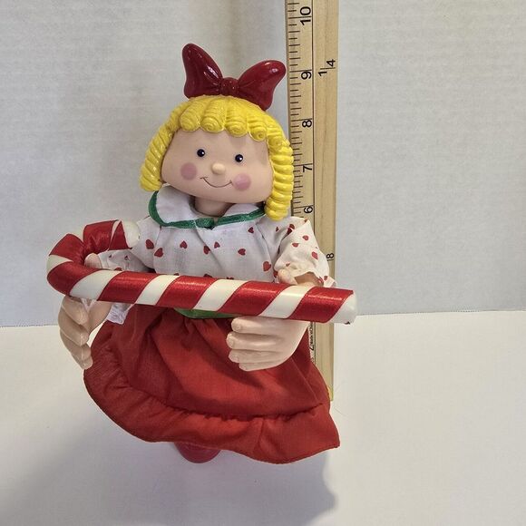 1994 Mr. Christmas Santa's Tree‎ Trimmers Animated Ladder Replacement Part Girl - Picture 7 of 8